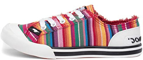 Rocket Dog Jazzin Trainers UK 4 Red
