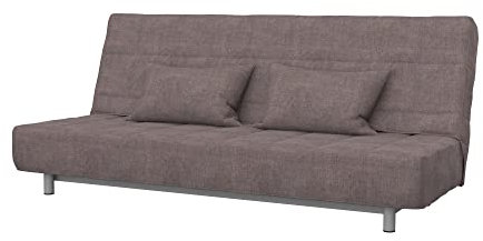 Soferia Sofabezug Kompatibel Mit Beddinge 3-er Bettsofa Sofaüberzug Sofaüberwurf Sofaschoner Cover Wasserabweisend Fleckschutz Softi Braun