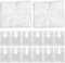 Beaupretty 200 Blätter Friseurumhang Einweg PE Folie Umhang Wasserdichter Anti Öl Färbeumhang Friseursalonumhang Haar Färben Schutzanzug für Barbier Zuhause Einzeln Verpackt 8,5 x 6,5cm