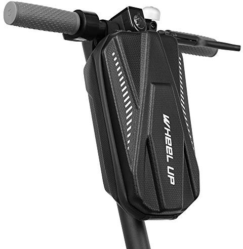 Lixada Fahrrad Scooter Lenkertasche, 2/3L wasserdichte Elektroroller Kopfgriff Vorne Aufbewahrungstasche Große Kapazität Roller Vordere Eva-Tasche Kompatibel mit M365,Fahrrad