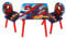 ARDITEX - Set de Mesa y 2 Sillas Infantiles de Madera - 50x50x44 cm y 26,5x26,5x50 cm - Ideal para Jugar, Pintar y Hacer Manualidades - Licencia Oficial Spiderman