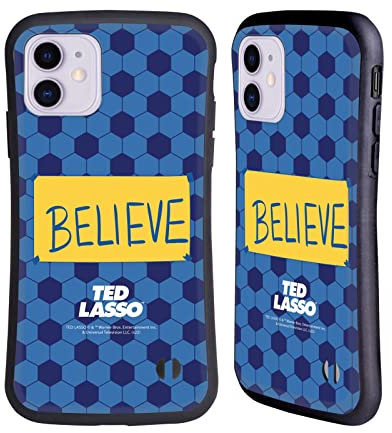 Head Case Designs Officially Licensed Ted Lasso Believe Season 1 Graphics Hybrid Case Compatible With Apple iPhone 11