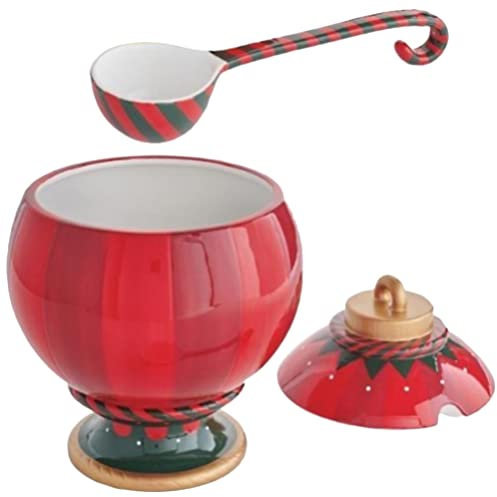 ABOOFAN Mini Vassoio Natalizio Resina Decorativa Per Snack e Caramelle Contenitore Adorabile Per Feste Di Natale Con Design Protettivo e Facile Da Pulire