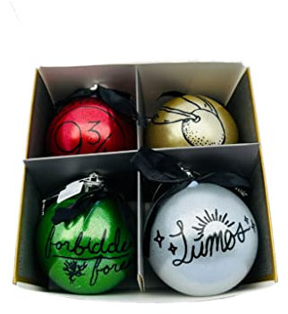Christmas Tree Decoration Harry Potter Baubles Home Decor Hanging Seasonal Decoration Festive Item NEW (Multicolor Baubles)