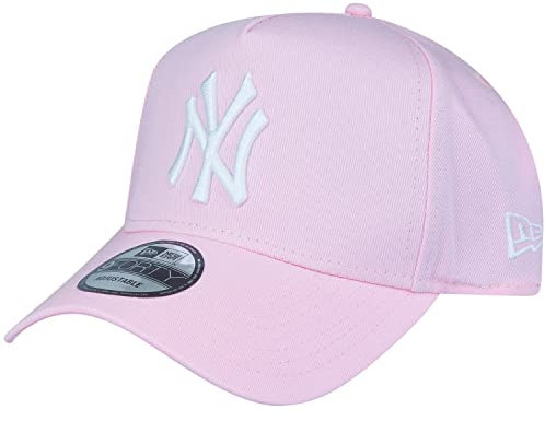 New Era New York Yankees MLB Essential Pink 9Forty A-Frame Snapback Cap