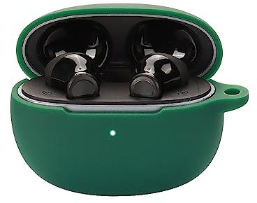 FTRONGRT Bluetooth-Kopfhörer Schutzhülle für Linklike G11, Stoßfest, Bluetooth-Kopfhörerhülle aus Silikon mit Linklike G11 Bluetooth-Kopfhörer.Dunkelgrün