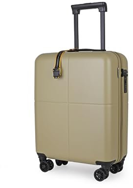 JLY Robuster Hartschalenkoffer – 100% Covestro Polycarbonat, TSA-Schloss, 4 Doppelrollen, Erweiterbar, Leicht & Stabil für Reisen & Busines (1 Stück, Olivgrün, S (55cm))
