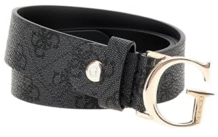 GUESS Damen-Gürtel Ref 60817 CLO Schwarz – Schwarz, Schwarz , M