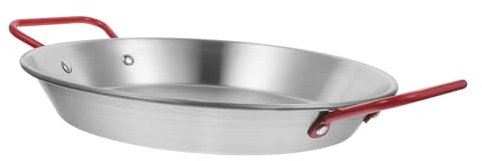 VINTORKY Bratpfanne Aus Pfanne Mit Flachem Boden Für Gleichmäßige Hitze Antihaftbeschichtung Für Lösen Und Reinigen Küchenhelfer Für Heimkochbereich