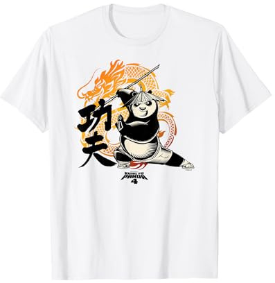 Kung Fu Panda 4 Master Po Dragon Warrior Awesome Portrait T-Shirt