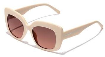 HAWKERS Sonnenbrille TANGO Beige Buganvilla Eco für Herren und Damen