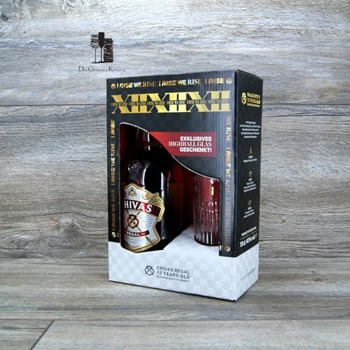 Chivas Regal 12 Jahre Geschenkset 0,7 Liter 40% Vol.