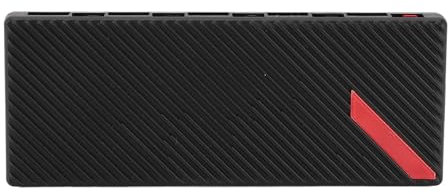 ARGB and PWM HUB, ARGB Fan HUB Controller, 4 Pin PWM Ports Support Both 3 Pin and 4 Pin Fans, Magnetic Back Plate, for 10 Fans PC Case