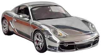 YCNXEB Miniatur Modelle 1:43 Für Porsche 718 Cayman S Legierung Modell Auto Realistische Klassische Souvenir Originalgetreue Nachbildung