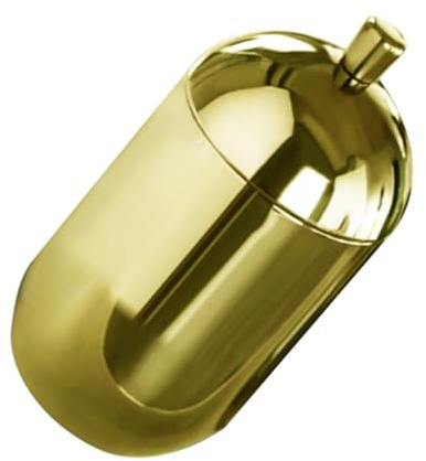 Anneome Aromatherapie Diffusor aus Edelstahl in Gold mit Aromabrenner und Dekorativem Design für Zuhause oder Büro zur Duftölverbreitung