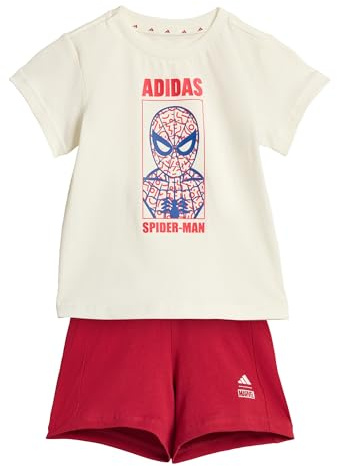adidas Unisex Kids MARVEL SPIDER-MAN T-SHIRT-SET