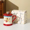 LANTING Tazza Divertente con Cofanetto Regalo: Design Orsetto e Pratica per Colazione - Ceramica Resistente per Latte, Thé e Caffè.