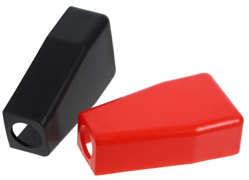 Alipis 2 Stück Batteriepolabdeckungen für Autobatterien Isolierende Schutzkappen für Batterieanschlüsse Robuste Abdeckungen und Je