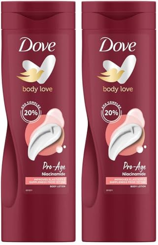 Dove Nourishing Body Care Pro Age Body Lotion 400 ml (Pack of 2)