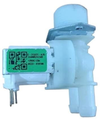 DC33-01010A C-313/21-A35 DC12V Elektrisches Wassereinlass-Magnetventil, Kompatibel Mit Samsung, Waschmaschinen-Ersatzteil