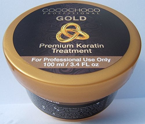 COCOCHOCO brasilianische 24-K-Gold Klärendes Shampoo mit premium Keratin, 100 ml plus 50 ml