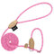 Grand Line Slip Lead Dog Leash - Anti Pull Dog Lead with 1.5m Reflective Training Rope, No Collar Needed for Small, Medium, Large Dogs & Cats (Pink,S)