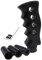 ENET Manuelle Auto Schalthebel Schaltknauf Griff Adapter Pistolengriff-Stil mit 3 Adapter (8mm, 10mm, 12mm) und 6 Schrauben, Schwarz