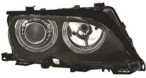 Set Scheinwerfer 3er E46 Bj. 01-05 Limousine Angel Eyes DE-Licht H7+H7