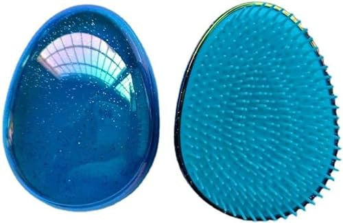VinBee Haarbürste zum Entwirren von Haaren Wet Detangler Compact Styler Antiziepbürste, für Frauen, Mädchen und Kinder-Haarbürste Klein(Sternenhimmelblau)