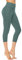 Persit Sport Leggings Damen 3/4, Capri Sporthose Sport Leggins Yoga-Hose für Damen Minttürkis - 48-50 (Herstellergröße: XXL)