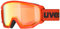 uvex athletic FM - Skibrille für Damen und Herren - Filterkategorie 2 - beschlagfrei - fierce red/orange-orange - one size