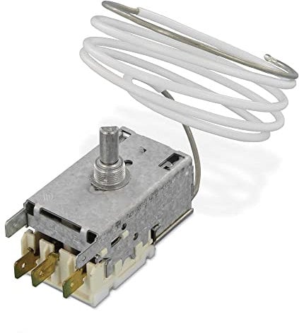 DL-pro Termostato per frigorifero AEG Electrolux Zanussi 226215403/8 2262154038 Ranco K59-L1260 1080 mm tubo capillare 3 x 6,3 mm AMP Termostato di raffreddamento per frigorifero