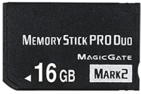 Memory Stick Pro Duo MARK2 Carte mémoire pour appareil photo PSP 16 Go