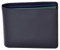 VISCONTI Geldbörse Herren Leder Portemonnaie mit RFID Schutz I Echtleder Geldbeutel Groß für Männer mit Münzfach l Portmonee Brieftasche Wallet mit Geschenk-Box - Schwarz/Grün
