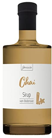 Chai-Sirup 700ml - Genüssle Gewürzsirup aus Langenargen am Bodensee - Winterlicher Chaisirup - natürlich ohne Zusatzstoffe