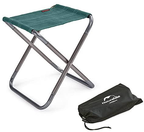Naturehike Tabouret de Camping Tabouret Pliant Portable Chaise Portable Mini Tabouret Pliant Tabouret de Pêche Randonnée Jardin Plage Escalade (Vert)