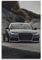 HALOUB Sportauto-Poster für Audi RS6 Supercar JDM Auto Dekorative Malerei Leinwand Wand & Kunstbild Druck Familie Schlafzimmer Dekor 30 x 45 cm