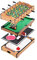 NOALED Tischfußball, Billard, Eishockey, Kinder-Billard, Jungen, tragbarer Mini-Tischfußball/Billard