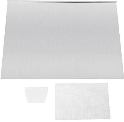 HPDTZ Taglieri, tagliere extra grande, in acciaio inox, tagliere pesante, per la cucina, tagliere per carne, verdure, pane, tappetini da taglio (dimensioni: 70 x 50 cm)