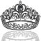 Wecoe Kleine Krone Tiara für Blumensträuße Zubehör Mini Krone Geburtstag Krone Kuchen Dekorationen Hochzeit Haarschmuck Ornamente Geschenke, Schwarz, Einheitsgröße