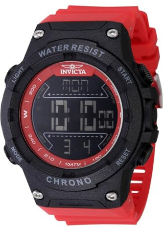 Invicta Racing Kunststoff Herren Quarzuhrwerk - 52mm