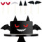 Halloween Tortendeko, Halloween Cupcake Toppers, Happy Halloween Cake Topper, Kürbis Geist Spinne Kuchendeko, Cupcake für Essen Frucht Vorspeisen Halloween Deko
