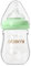 Oberni Babyflaschen aus Glas mit Silikon Sauger Größe 1, Milchflasche Weiter Öffnung, Babyflasche mit Anti-Colic-Ventil für Neugeborene Babys ab 0+ Monate, 150ml, Grün, 1 Stück