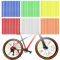 Abeillo 72 Stück Bunt Speichenreflektoren Fahrrad,360° Sichtbarkeit Reflektoren Fahrrad,Speichenreflektoren für Gängigen Speichenräder,Fahrrad-Reflektor für Nachtfahrten,Einfache Installation