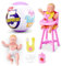 5 Surprise My Mini Baby Serie 2 de ZURU, cápsula misteriosa Coleccionable, Juguete para niñas, bebé Realista en Miniatura, Kit de Juego y Accesorios
