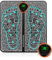 Masajeador Eléctrico de Pies EMS, Masajeador Plantar Plegable y Portátil, 8 Modos y 19 Intensidades, EMS Foot Massager para Circulación Sanguínea y Alivio del Dolor Muscular