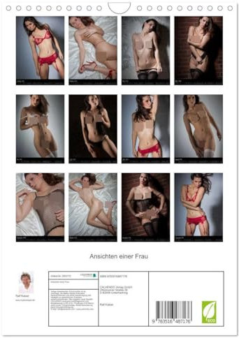 Ansichten einer Frau (Wandkalender 2026 DIN A4 hoch), CALVENDO Monatskalender: Nude & Lingerie (CALVENDO Erotik)