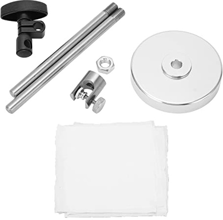 2.5in 3.5in HDD Repair Holder, Hard Drive Head Fixture, Stainless Steel Hard Drive Repair Test Holder with Base Support Bar and Crossbar for Data Recovery and Magnetic Head Replace