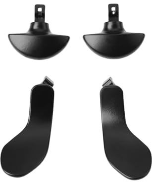 eMagTech 4pcs Controller Back Paddles Black Compatible with PS5 DualSense Edge