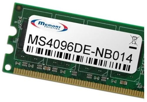 Memory Lösung ms4096wot035 4 GB Modul Arbeitsspeicher – Speicher-Module (4 GB, Laptop, Wortmann Terra Mobile 1513 A)